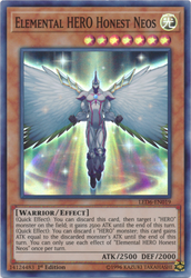 Elemental Hero Honest Neos [LED6-EN019] Super Rare