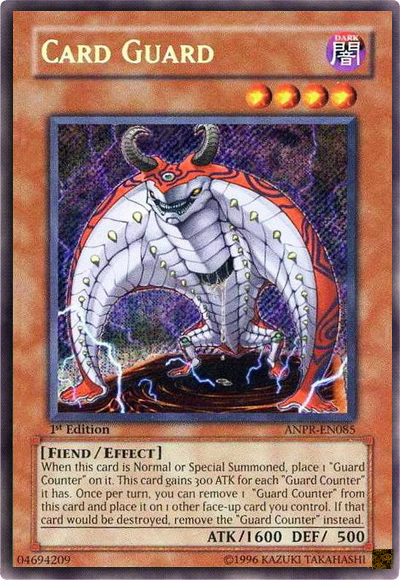 Card Guard [ANPR-EN085] Secret Rare Yu-Gi-Oh!