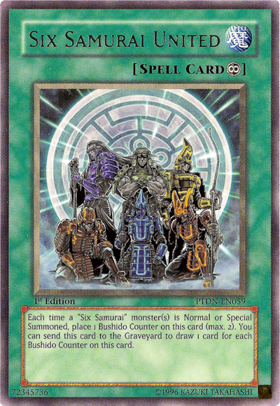 Six Samurai United [PTDN-EN059] Rare Yu-Gi-Oh!