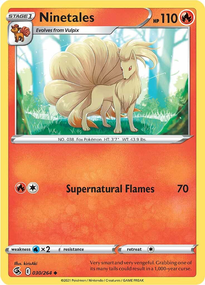 Ninetales (030/264) [Sword & Shield: Fusion Strike] Pokémon