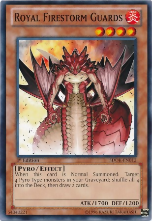 Royal Firestorm Guards [SDOK-EN012] Common Yu-Gi-Oh!