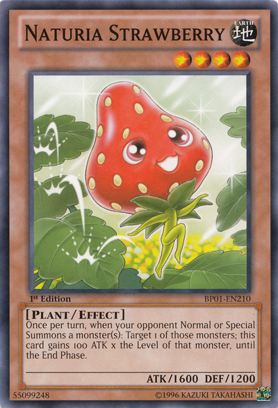 Naturia Strawberry [BP01-EN210] Common Yu-Gi-Oh!