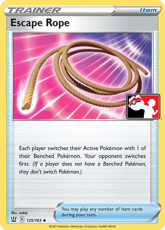 Escape Rope (125/163) [Prize Pack Series One] Pokémon