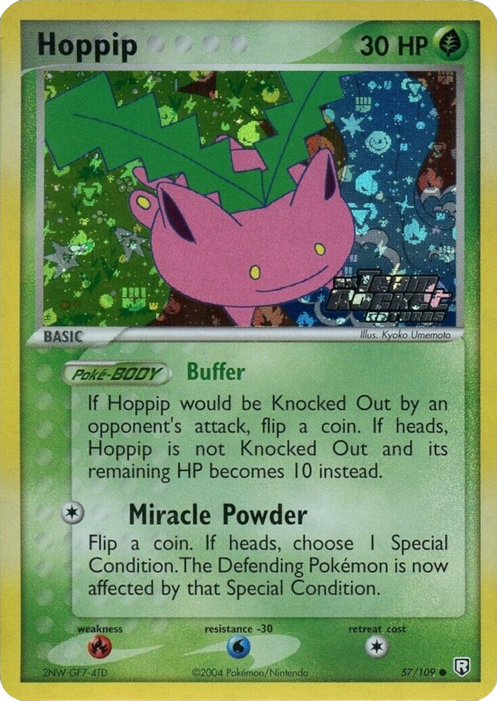 Hoppip (57/109) (Stamped) [EX: Team Rocket Returns] Pokémon