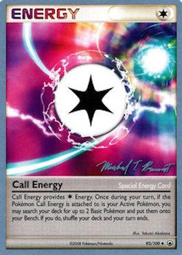 Call Energy (92/100) (Boltevoir - Michael Pramawat) [World Championships 2010] Pokémon
