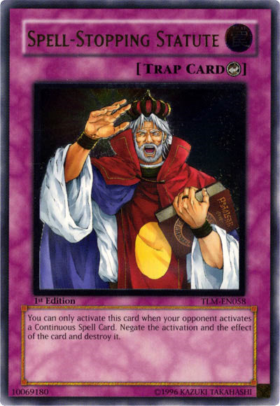 Spell-Stopping Statute [TLM-EN058] Ultimate Rare Yu-Gi-Oh!