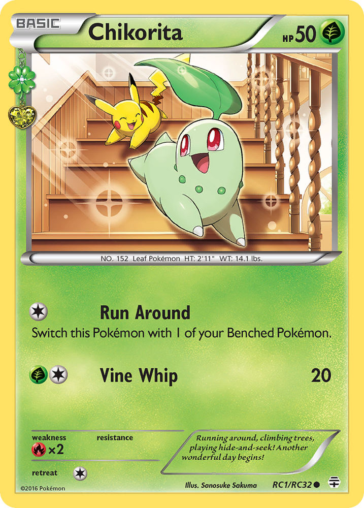 Chikorita (RC1/RC32) [XY: Generations] Pokémon