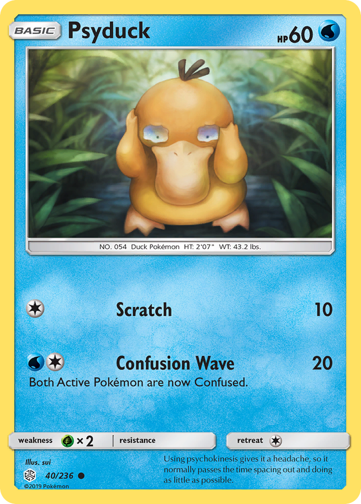 Psyduck (40/236) [Sun & Moon: Cosmic Eclipse] Pokémon