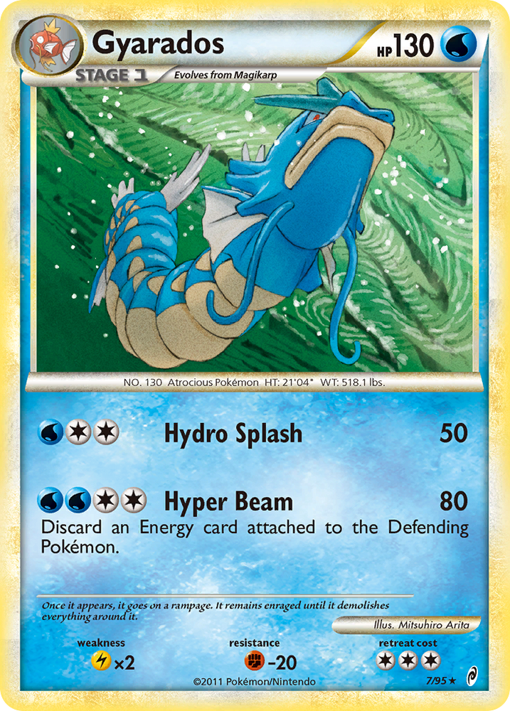 Gyarados (7/95) [HeartGold & SoulSilver: Call of Legends] Pokémon