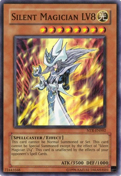 Silent Magician LV8 [NTR-EN002] Super Rare Yu-Gi-Oh!