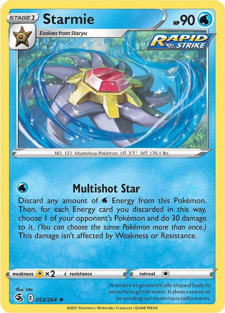 Starmie (053/264) [Sword & Shield: Fusion Strike] Pokémon