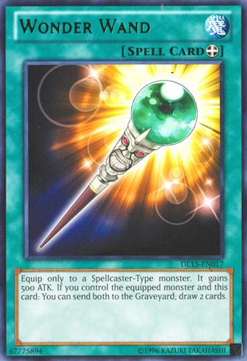Wonder Wand (Green) [DL15-EN017] Rare Yu-Gi-Oh!