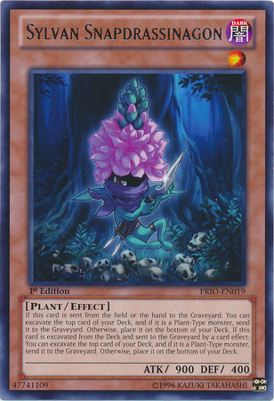 Sylvan Snapdrassinagon [PRIO-EN019] Rare Yu-Gi-Oh!