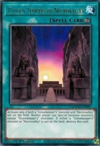 Hidden Temples of Necrovalley [MAGO-EN087] Rare Yu-Gi-Oh!