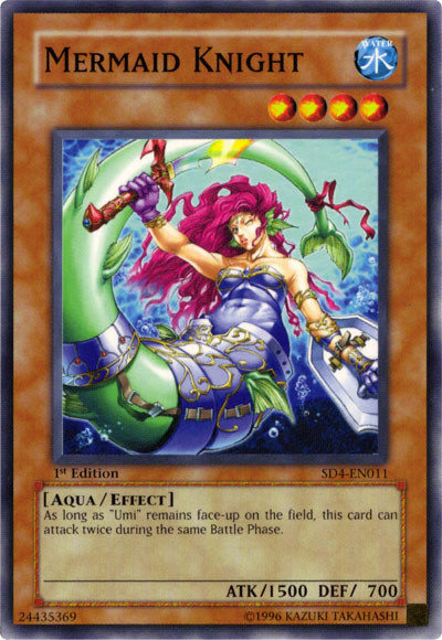 Mermaid Knight [SD4-EN011] Common Yu-Gi-Oh!