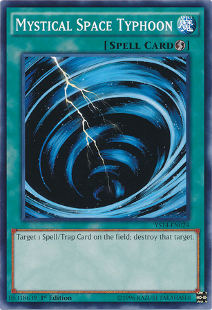 Mystical Space Typhoon [YS14-EN024] Common Yu-Gi-Oh!
