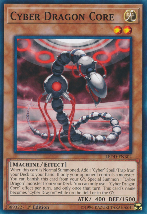 Cyber Dragon Core [LEDD-ENB04] Common Yu-Gi-Oh!