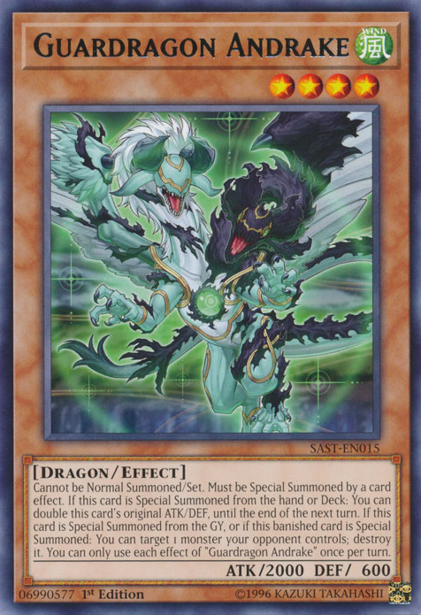 Guardragon Andrake [SAST-EN015] Rare Yu-Gi-Oh!