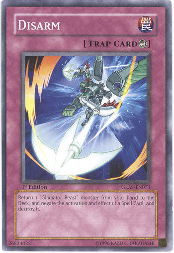 Disarm [GLAS-EN071] Common Yu-Gi-Oh!