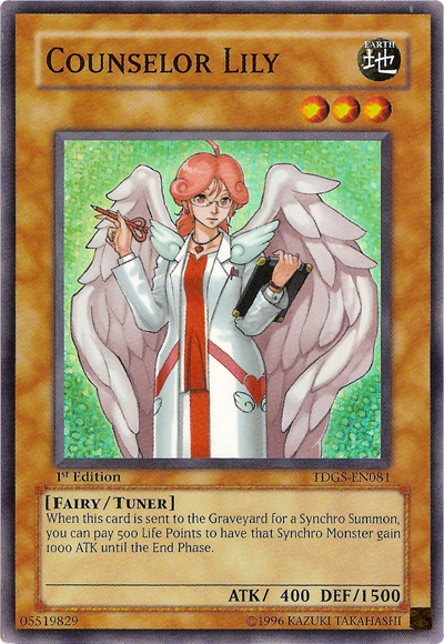 Counselor Lily [TDGS-EN081] Super Rare Yu-Gi-Oh!