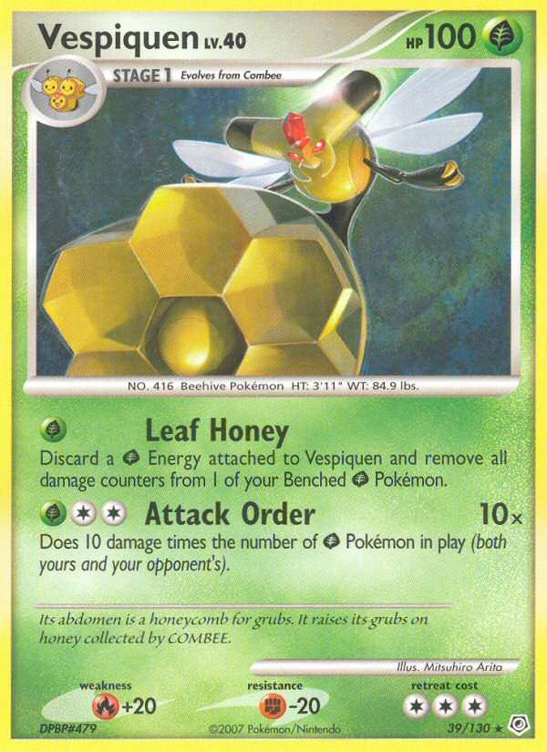 Vespiquen (39/130) [Diamond & Pearl: Base Set] Pokémon