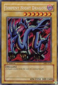 Serpent Night Dragon (MRL-E130) [MRL-E130] Secret Rare Yu-Gi-Oh!