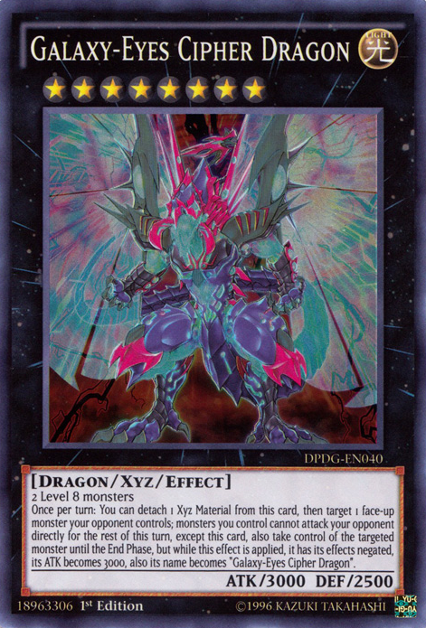 Galaxy-Eyes Cipher Dragon [DPDG-EN040] Super Rare Yu-Gi-Oh!