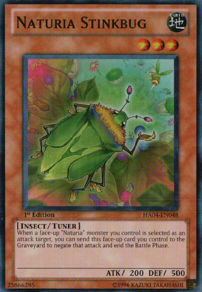 Naturia Stinkbug [HA04-EN048] Super Rare Yu-Gi-Oh!