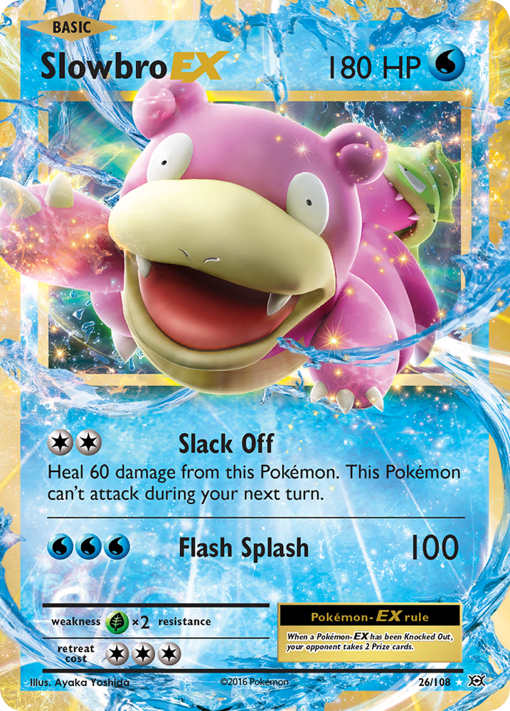 Slowbro EX (26/108) [XY: Evolutions] Pokémon