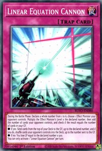 Linear Equation Cannon [BLVO-EN080] Common Yu-Gi-Oh!