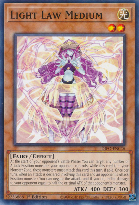Light Law Medium [DIFO-EN026] Common Yu-Gi-Oh!