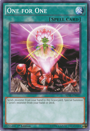 One for One [SDSE-EN031] Common Yu-Gi-Oh!