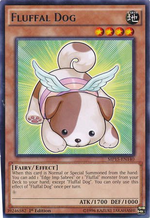 Fluffal Dog [MP15-EN140] Rare Yu-Gi-Oh!