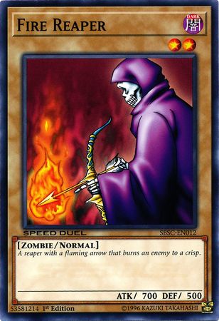 Fire Reaper [SBSC-EN012] Common Yu-Gi-Oh!