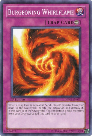 Burgeoning Whirlflame [GENF-EN072] Common Yu-Gi-Oh!