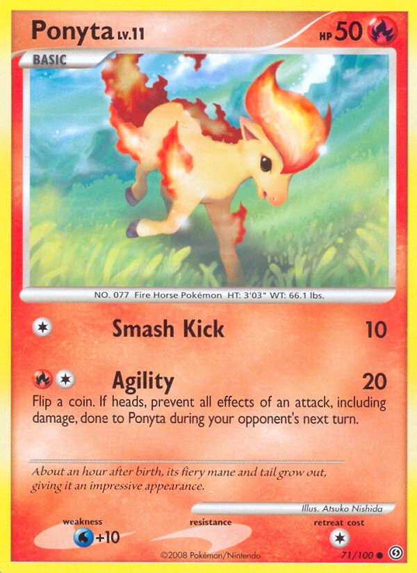 Ponyta (71/100) [Diamond & Pearl: Stormfront] Pokémon