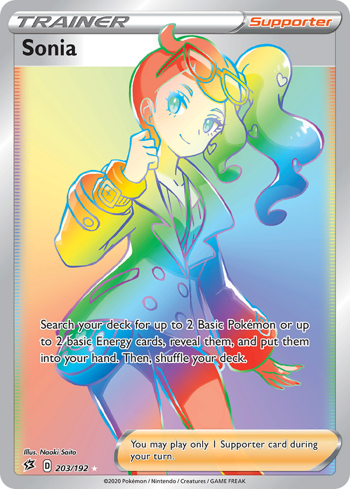 Sonia (203/192) [Sword & Shield: Rebel Clash] Pokémon
