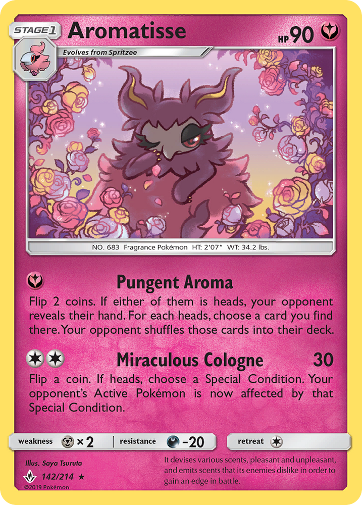 Aromatisse (142/214) [Sun & Moon: Unbroken Bonds] Pokémon