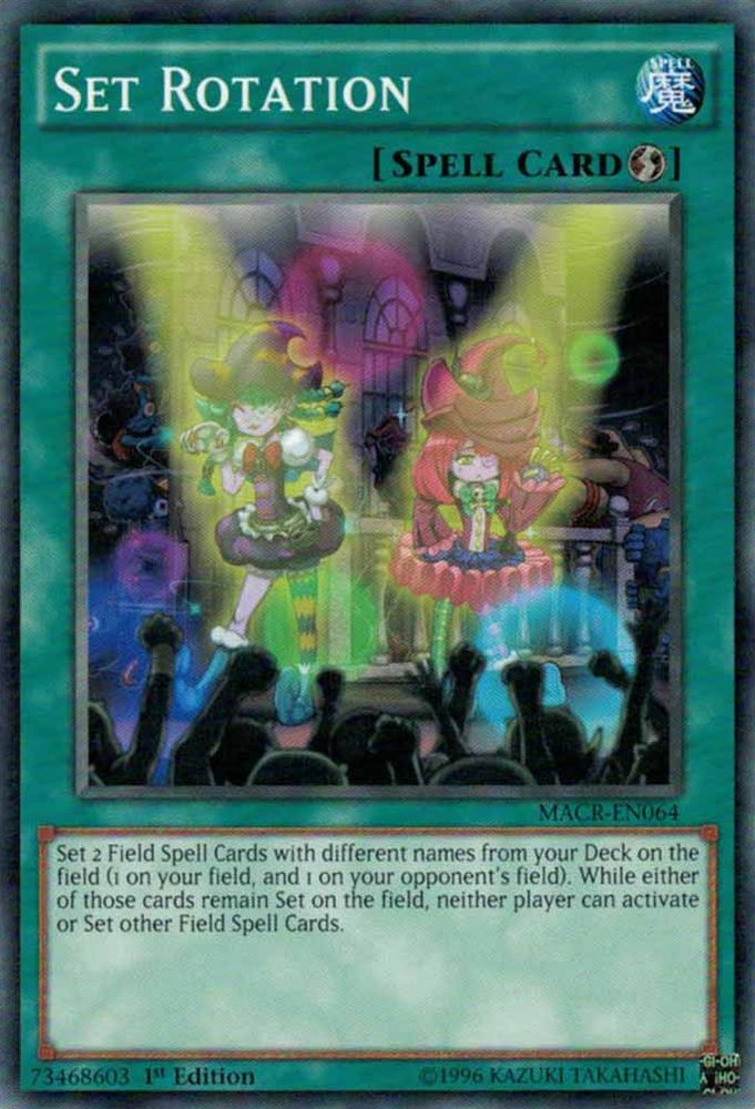 Set Rotation [MACR-EN064] Short Print Yu-Gi-Oh!