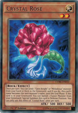 Crystal Rose [CORE-EN012] Rare Yu-Gi-Oh!