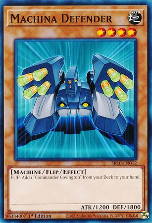 Machina Defender [SR10-EN012] Common Yu-Gi-Oh!