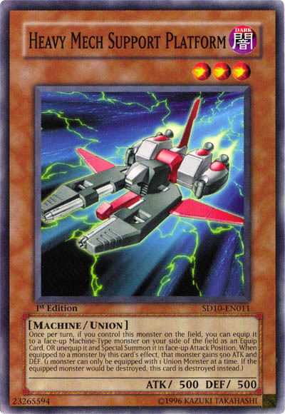 Heavy Mech Support Platform [SD10-EN011] Common Yu-Gi-Oh!