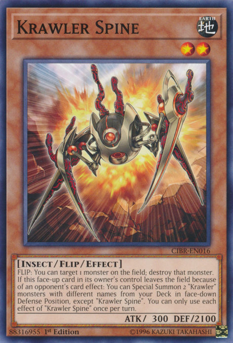 Krawler Spine [CIBR-EN016] Common Yu-Gi-Oh!
