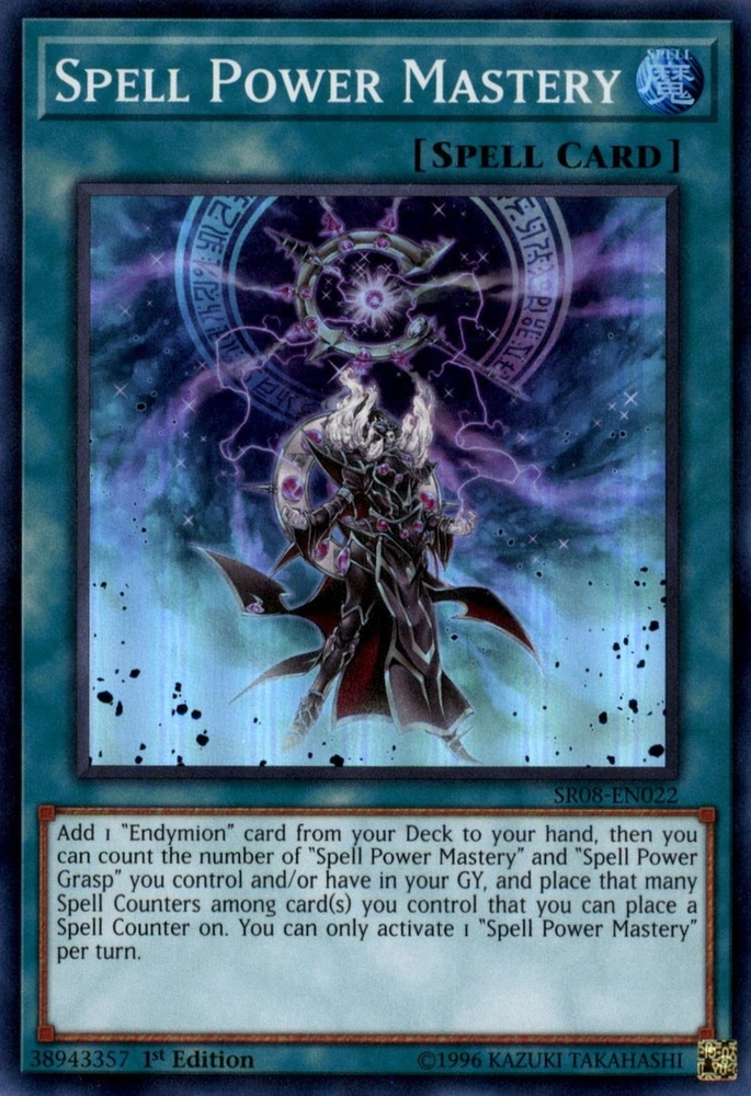 Spell Power Mastery [SR08-EN022] Super Rare Yu-Gi-Oh!