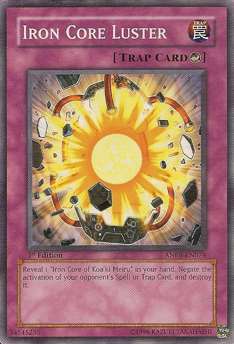 Iron Core Luster [ANPR-EN074] Common Yu-Gi-Oh!