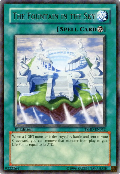 The Fountain in the Sky [TSHD-EN052] Rare Yu-Gi-Oh!