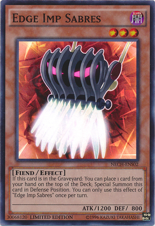 Edge Imp Sabres (SE) [NECH-ENS02] Super Rare Yu-Gi-Oh!
