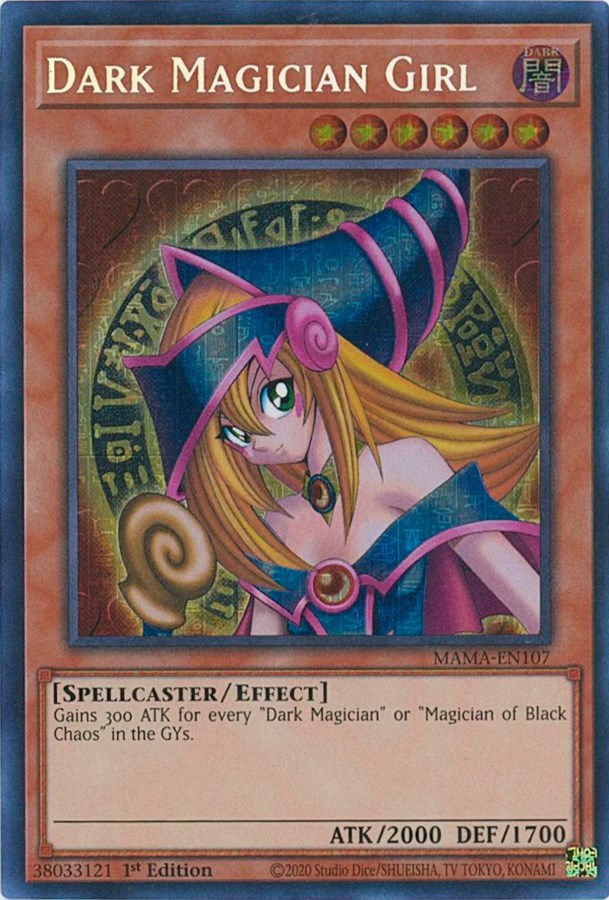 Dark Magician Girl [MAMA-EN107] Secret Pharaoh's Rare Yu-Gi-Oh!