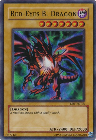 Red-Eyes B. Dragon [DB1-EN126] Super Rare Yu-Gi-Oh!