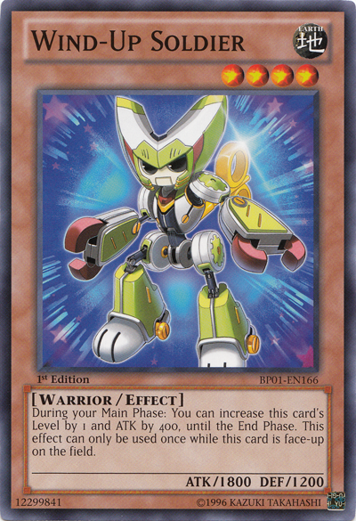 Wind-Up Soldier [BP01-EN166] Common Yu-Gi-Oh!